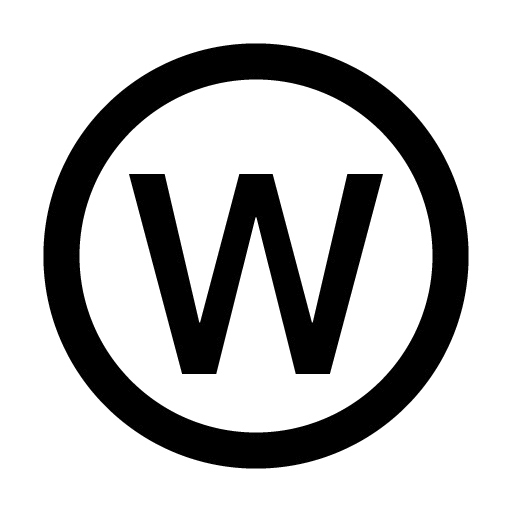洗濯マーク_丸のなかにアルファベットのWが記載されている