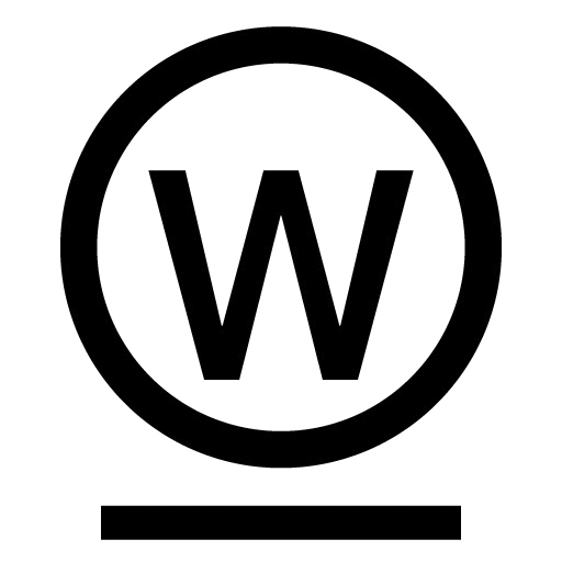 洗濯マーク_丸のなかにアルファベットのWがあり、下に下線がある